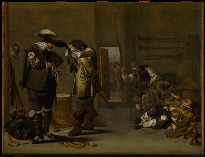 Soldiers Arming Themselves by Jacob Duck